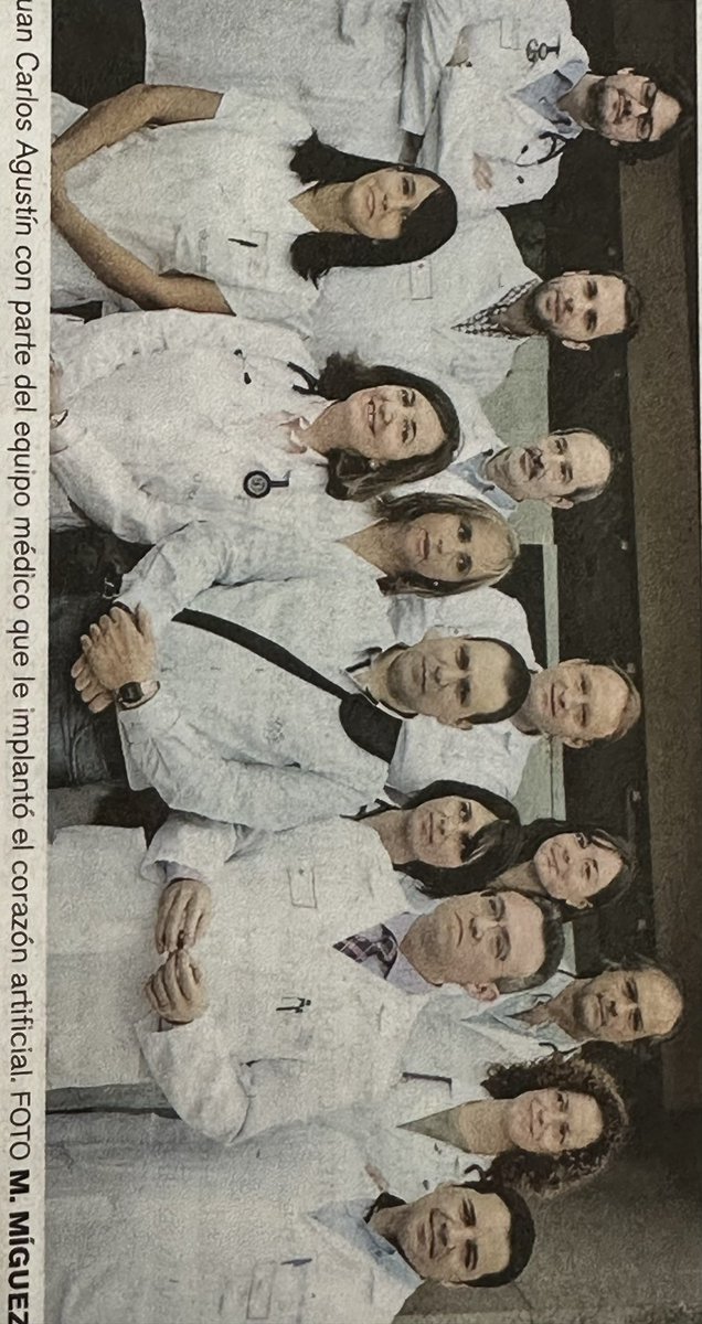 Un gran hito para el Servicio Gallego de Salud, un gran trabajo de todo un hospital, el CHUAC, y un importante esfuerzo de un equipo que hoy merece ser reconocido.
