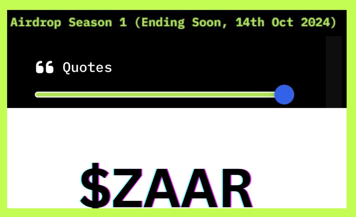 YakubMaj1010's tweet image. GM $ZAAR farmers 
$ZAAR ends on the 14th
LETS FARM MORE