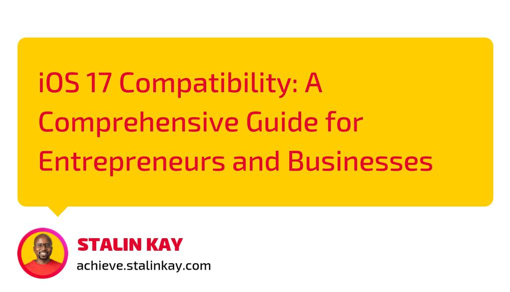 stalinkay's tweet image. In the dynamic landscape of entrepreneurship, staying abreast of the latest technological advancements is essential for success.

Read more 👉 lttr.ai/AX1nV

#FocusMode #LiveText #Iphone15Pro