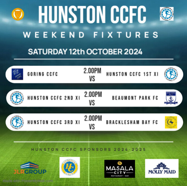 HunstonCCFC's tweet photo. ⚽️ Match Day⚽️ with all 3 teams in action. 1st XI travel to Goring CCFC, whilst the 2nd XI host Beaumont Park FC and 3rd XI host Bracklesham Bay FC (at Lavant) all @WestSussexFL league fixtures &amp; all 2PM KO. All home &amp; away support welcome #COYH https://t.co/bHbDXjhOUo