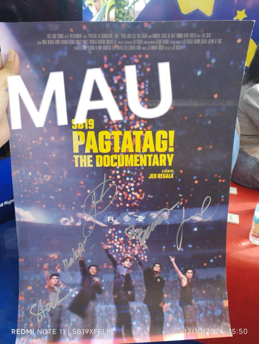 kentellforlife's tweet photo. Thank you so much @tmtambayan for my @SB19Official signed poster. π₯Ή
#TeaMFair2024 #TeamFair #TeamTayo #SB19 https://t.co/V9OwlDN1yl