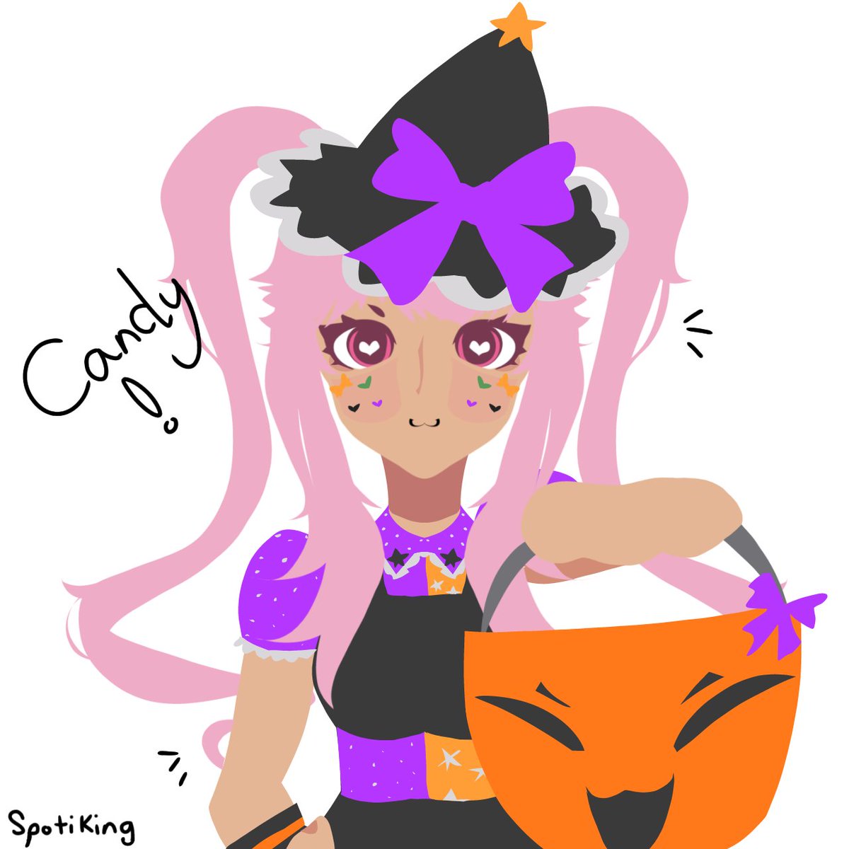 Spotiking's tweet photo. Poppy wants candy!!! >:[

#Royalloween #royalehigh https://t.co/ND1qFjr0nH