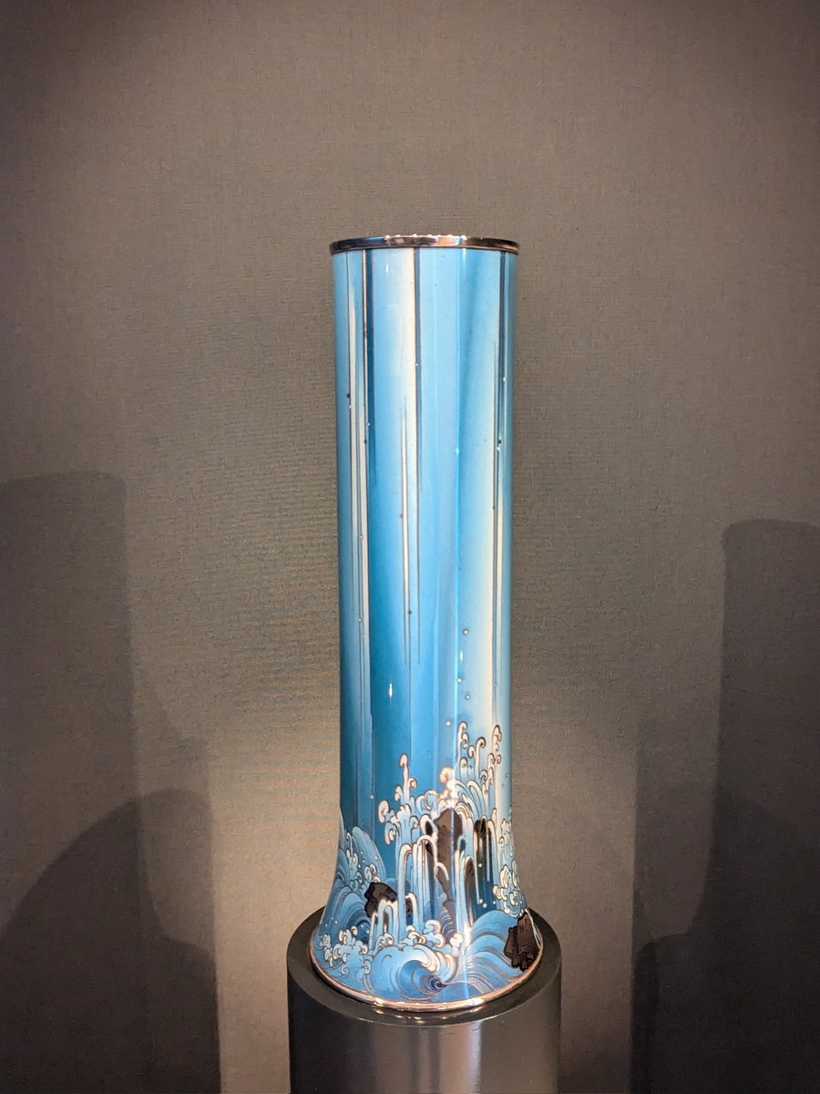 The Yorkshire Wordwright (@yorkshire_ww) on Twitter photo Stunning cloisonné enamel vase c1910 by Namikawa Yasuyuki. Seen in the <a href="/AshmoleanMuseum/">Ashmolean Museum</a> yesterday. Stunning cloisonné enamel vase c1910 by Namikawa Yasuyuki. Seen in the <a href="/AshmoleanMuseum/">Ashmolean Museum</a> yesterday.