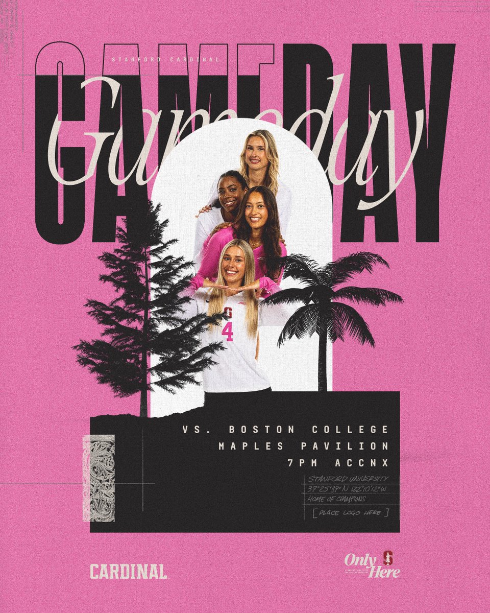 PINK MATCH 🎀

📺 » ACCNX
💻 » tinyurl.com/345p7msa
📊 » tinyurl.com/2yewc89h

#GoStanford