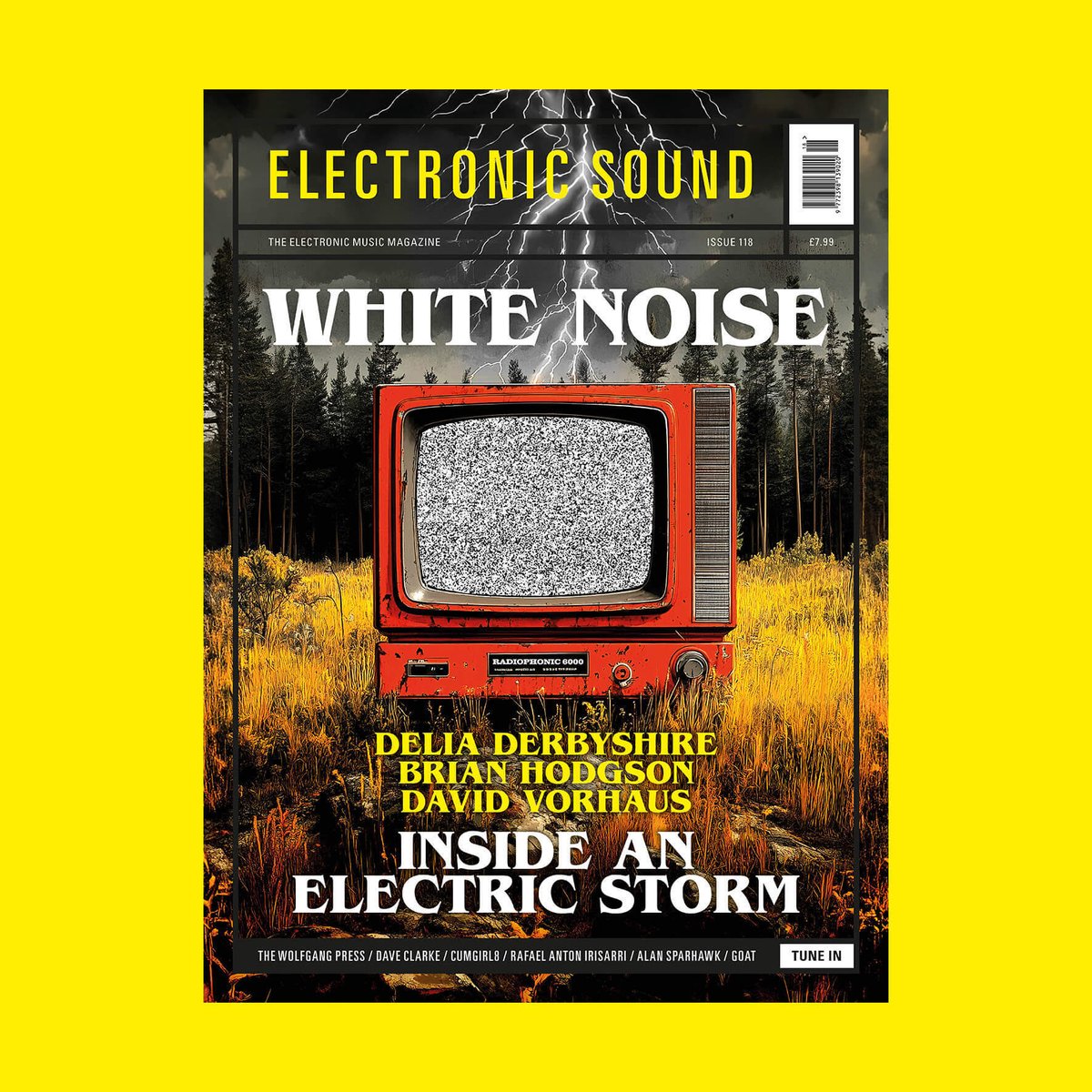Electronic Sound (@electronicmaguk) on Twitter photo It’s the first weekend in UK shops for the new Electronic Sound, with Delia Derbyshire’s super-freaky WHITE NOISE project on the cover. You can also buy the magazine with an exclusive white vinyl seven-inch of RADIOPHONIC WORKSHOP remixes of White Noise at electronicsound.squarespace.com/shop/magazine It’s the first weekend in UK shops for the new Electronic Sound, with Delia Derbyshire’s super-freaky WHITE NOISE project on the cover. You can also buy the magazine with an exclusive white vinyl seven-inch of RADIOPHONIC WORKSHOP remixes of White Noise at electronicsound.squarespace.com/shop/magazine