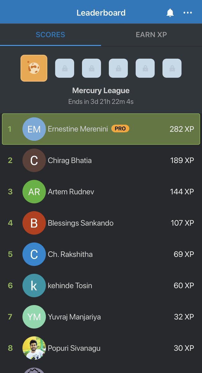 realErnestine's tweet image. The days of my baby steps coding journey 2023 using @Sololearn. At some point I got hooked & gave up on it but I was leading as a pro on the leaderboard😅
🧑🏾💻Programmers what has been your biggest challenge in your coding journey & what kept you going?
#html #css #CodingJourney