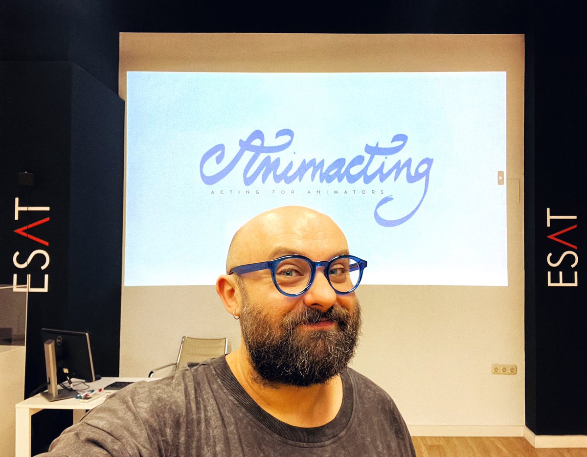 mosteatre's tweet photo. Con gran felicidad, volvemos a @ESAT_Valencia para impartir nuestra formación #Animacting, acting para animación de Mos Teatre para los alumnos/as del Postgrado de Animación 3D.
#actingparaanimacion https://t.co/WtWXUqCZFx