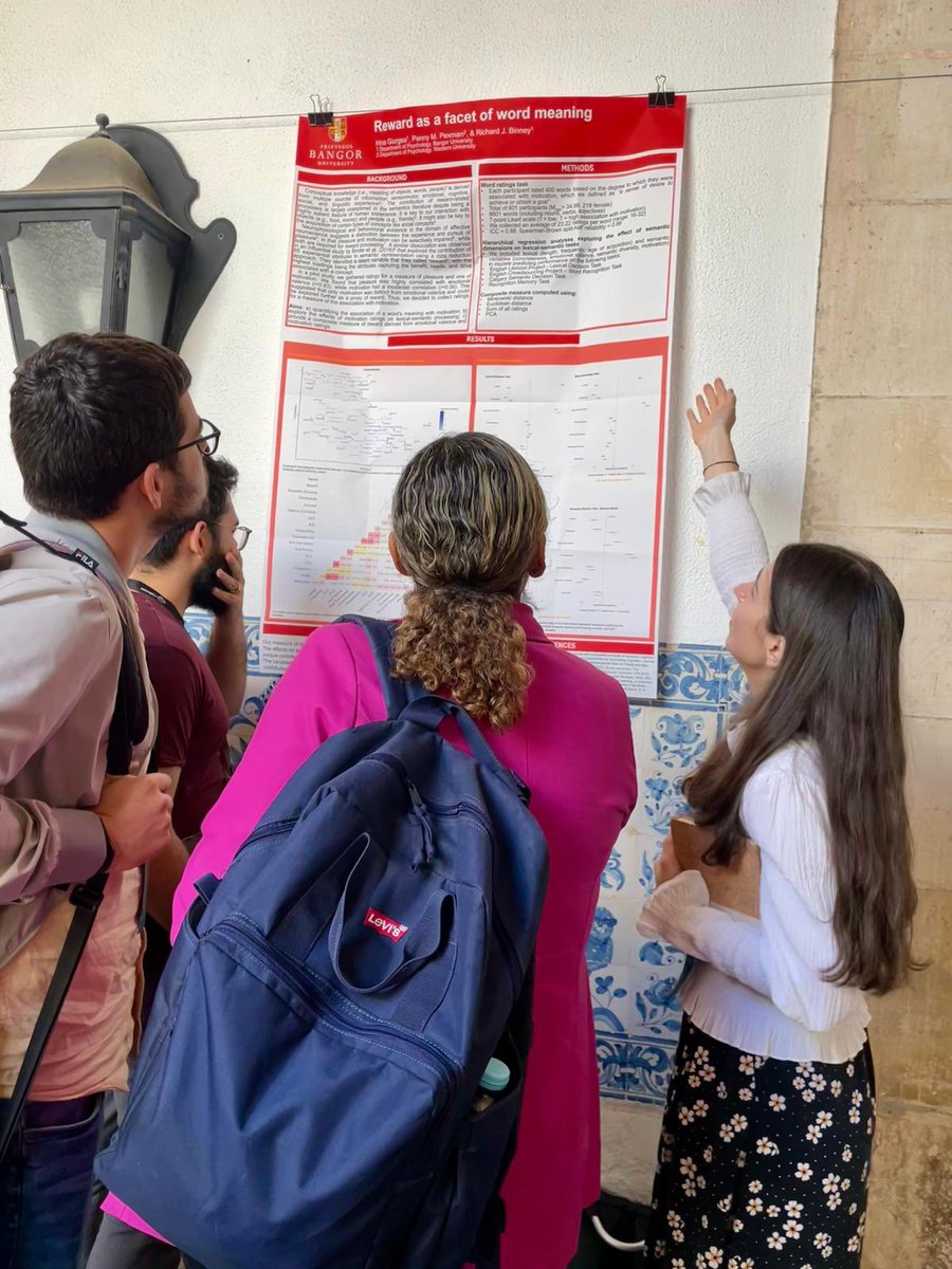 Richard J. Binney (@binneyrj) on Twitter photo Great time at the Seeing and Acting Workshop at Coimbra University, Portugal, a couple of weeks ago. <a href="/GiurgeaDIrina/">Irina Giurgea</a> and I took posters to showcase new work on conceptual knowledge representation (collaborations with <a href="/PennyPexman/">Penny Pexman</a> and <a href="/DiveicaV/">Veronica Diveică</a> ). <a href="/PsychBangor/">Bangor Psychology</a> <a href="/BangorUni/">Bangor University</a> Great time at the Seeing and Acting Workshop at Coimbra University, Portugal, a couple of weeks ago. <a href="/GiurgeaDIrina/">Irina Giurgea</a> and I took posters to showcase new work on conceptual knowledge representation (collaborations with <a href="/PennyPexman/">Penny Pexman</a> and <a href="/DiveicaV/">Veronica Diveică</a> ). <a href="/PsychBangor/">Bangor Psychology</a> <a href="/BangorUni/">Bangor University</a>