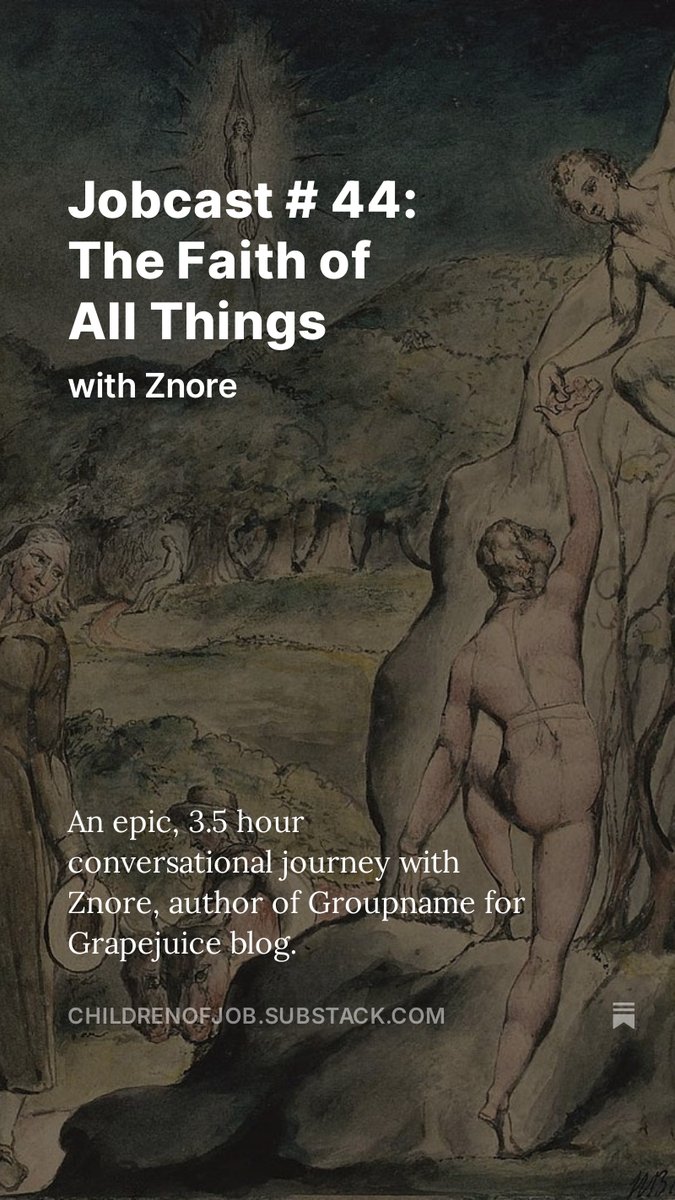 JaKephas's tweet image. Definitely the longest but probably the deepest, calmest, &amp;amp; most enjoyable Jobcast to date, with @GroupnameG: The Faith of All Things (find link at my profile)