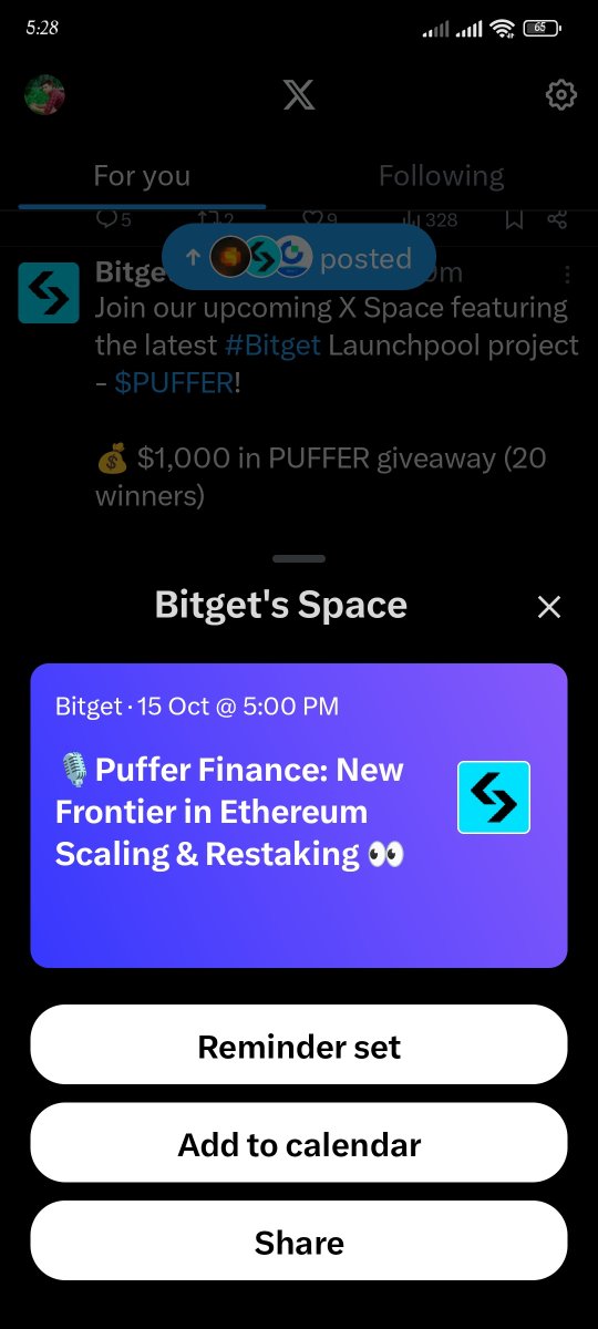 higmsdusa's tweet photo. @bitgetglobal @puffer_finance Many thanks, I participated in that event and it was awesome. @gill_carl27829 @BryantLeti39386 @GarrisonMi3549 https://t.co/KXYOxBqk77