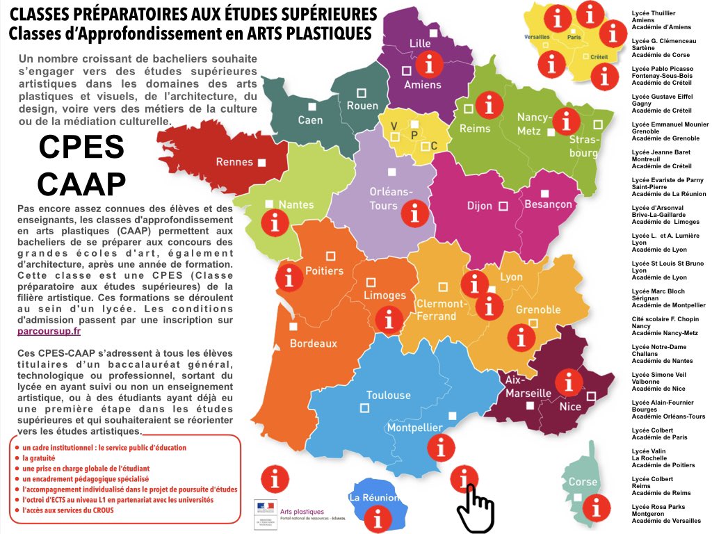 SICARTB's tweet image. Salon @letudiantsalon 12 &amp;amp; 13/10/24 Études artistiques : comment m’orienter et faire mes choix ? Plaisir de présenter les #CPESCAAP #ClassesPréparatoires #EtudesSupérieures #Artsplastiques : un dispositif @education_gouv #ServicePublic = Gratuit #Orientation @igartsplastique