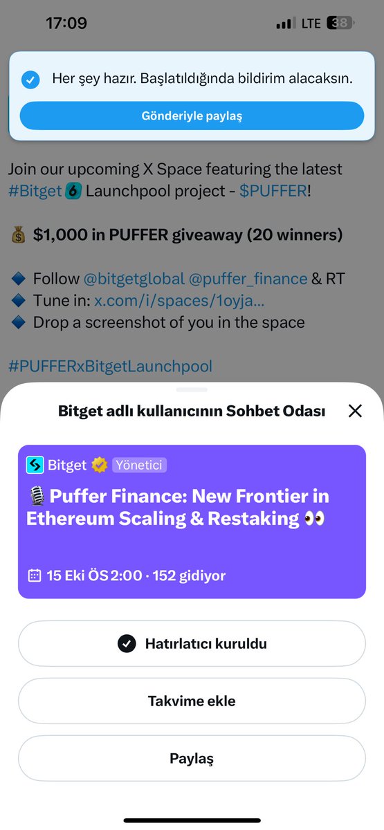 AnisHazimi's tweet photo. @bitgetglobal @puffer_finance Thank you, I was there at the event, and it was great. @CindyEtta19787 @gibbs_lola6318 @MckenzieAu3161 https://t.co/Hel3Qr2qgu