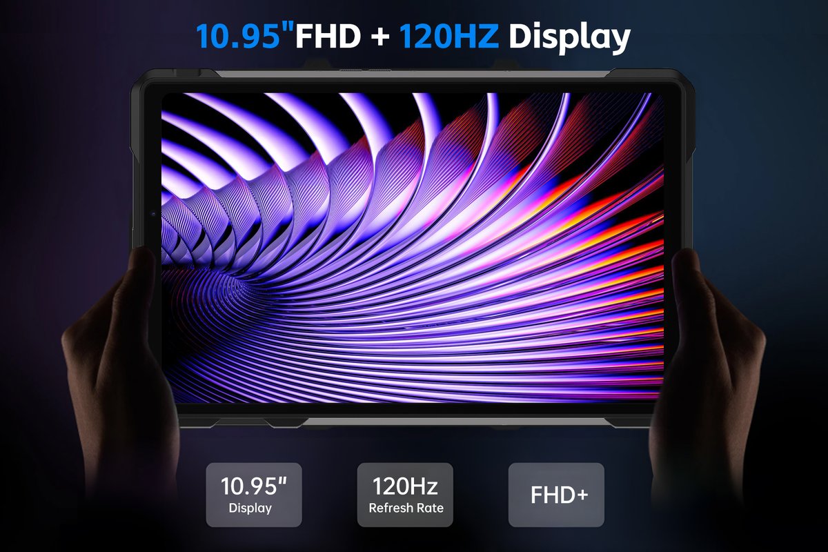 8849_tank's tweet image. 🌟Experience stunning visuals with #tankpad&apos;s 10.95” FHD, 120Hz refresh rate for ultra-smooth performance. 🧑‍💼📺Perfect for work, play, and everything! #tablettech #120hzdisplay #nextlevelperformance #8849tech