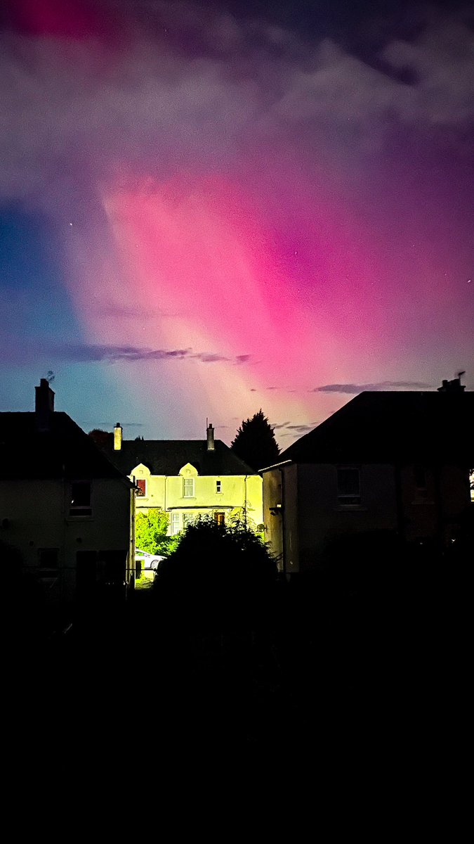 Aurora in Glasgow! 💕