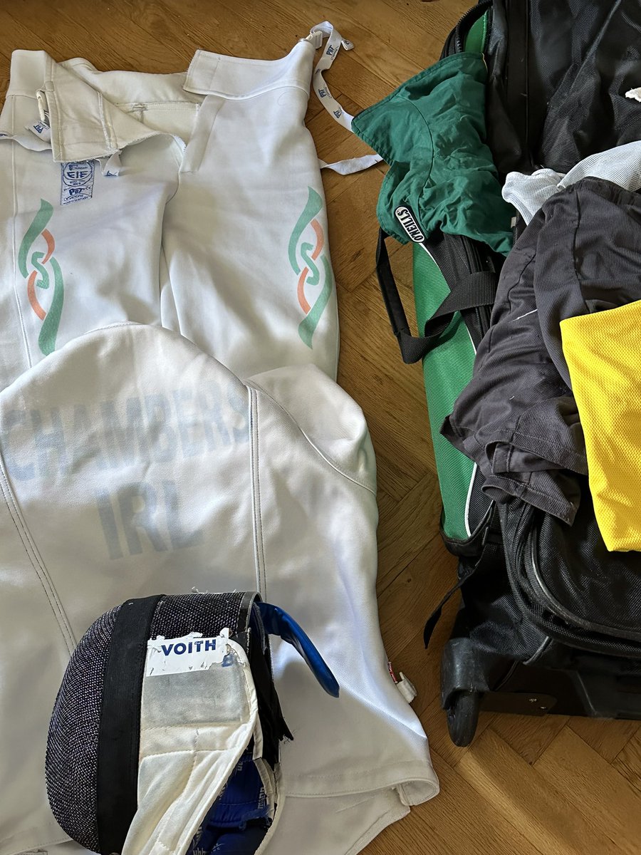 Benedict Chambers (@agingfencer) on Twitter photo Time to prove two things 1) I am aging and 2) I am still a fencer! Hetting ready for veteran <a href="/FIE_fencing/">FIE</a> fencing champs <a href="/FIEAthleteCom/">FIE Athlete Com</a> Time to prove two things 1) I am aging and 2) I am still a fencer! Hetting ready for veteran <a href="/FIE_fencing/">FIE</a> fencing champs <a href="/FIEAthleteCom/">FIE Athlete Com</a>