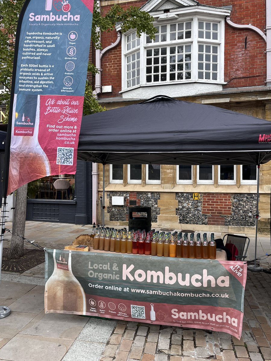 Kombucha at Henley Market 

sambuchakombucha.co.uk
#HenleyonThames
 #Kombucha