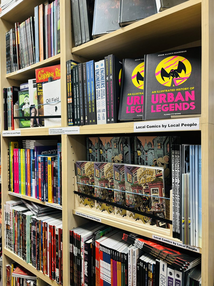 DanielleTute's tweet photo. Happy #BookStoreDay 📖

Have you ever been to @OKComics? 

We’re a small but perfectly formed independent book store specialising in comics, graphic novels and manga.

We’re open today from 10am to 5pm.

You can shop online too at https://t.co/3iWHesBHF4 https://t.co/BtZ3zxnoe5