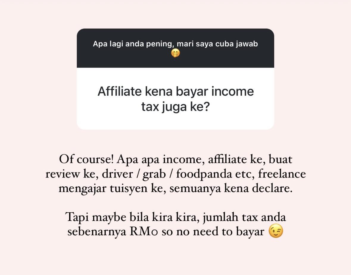 ImanAbdulRahim's tweet photo. Ramai lagi yang masih keliru tentang tax jadi I share mana yang I tahu lah ✨ https://t.co/8aAjQXVTnb