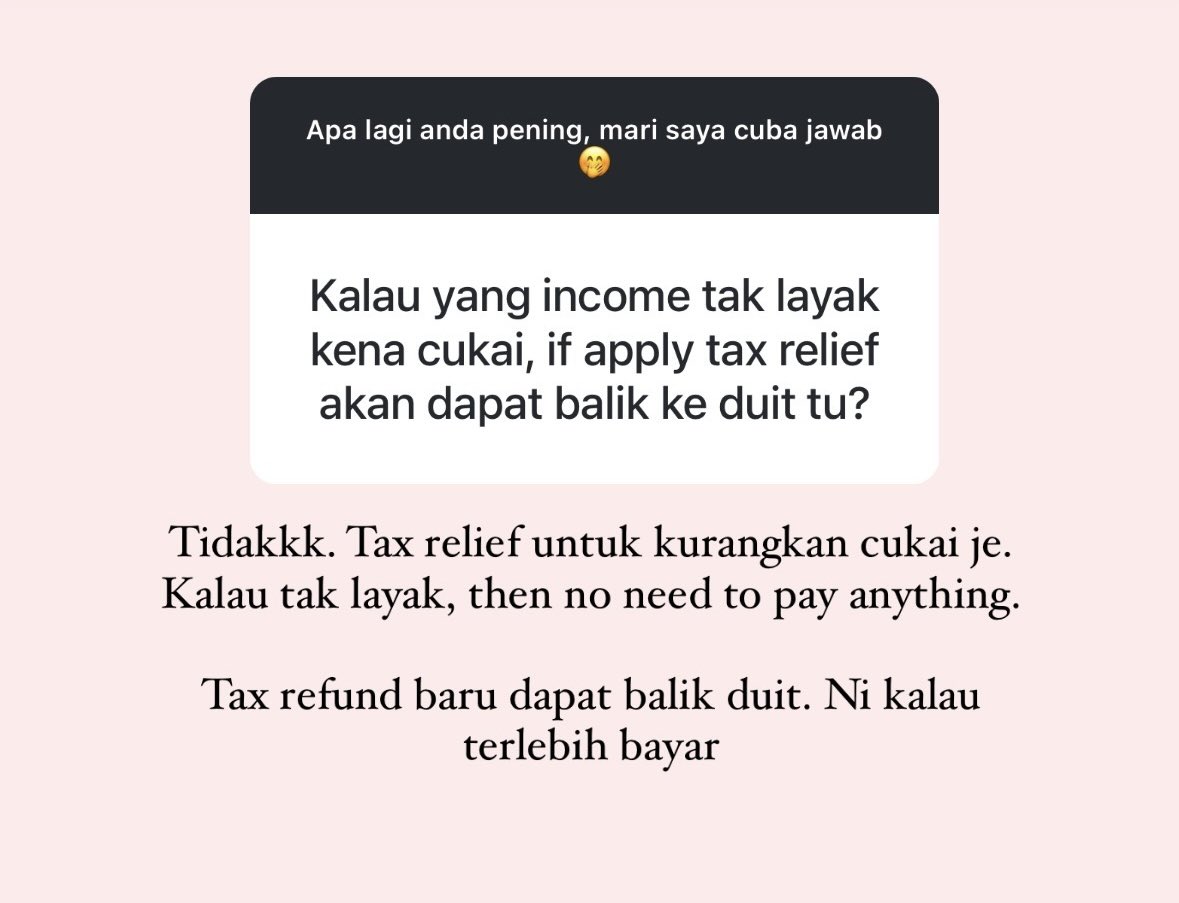 ImanAbdulRahim's tweet photo. Ramai lagi yang masih keliru tentang tax jadi I share mana yang I tahu lah ✨ https://t.co/8aAjQXVTnb