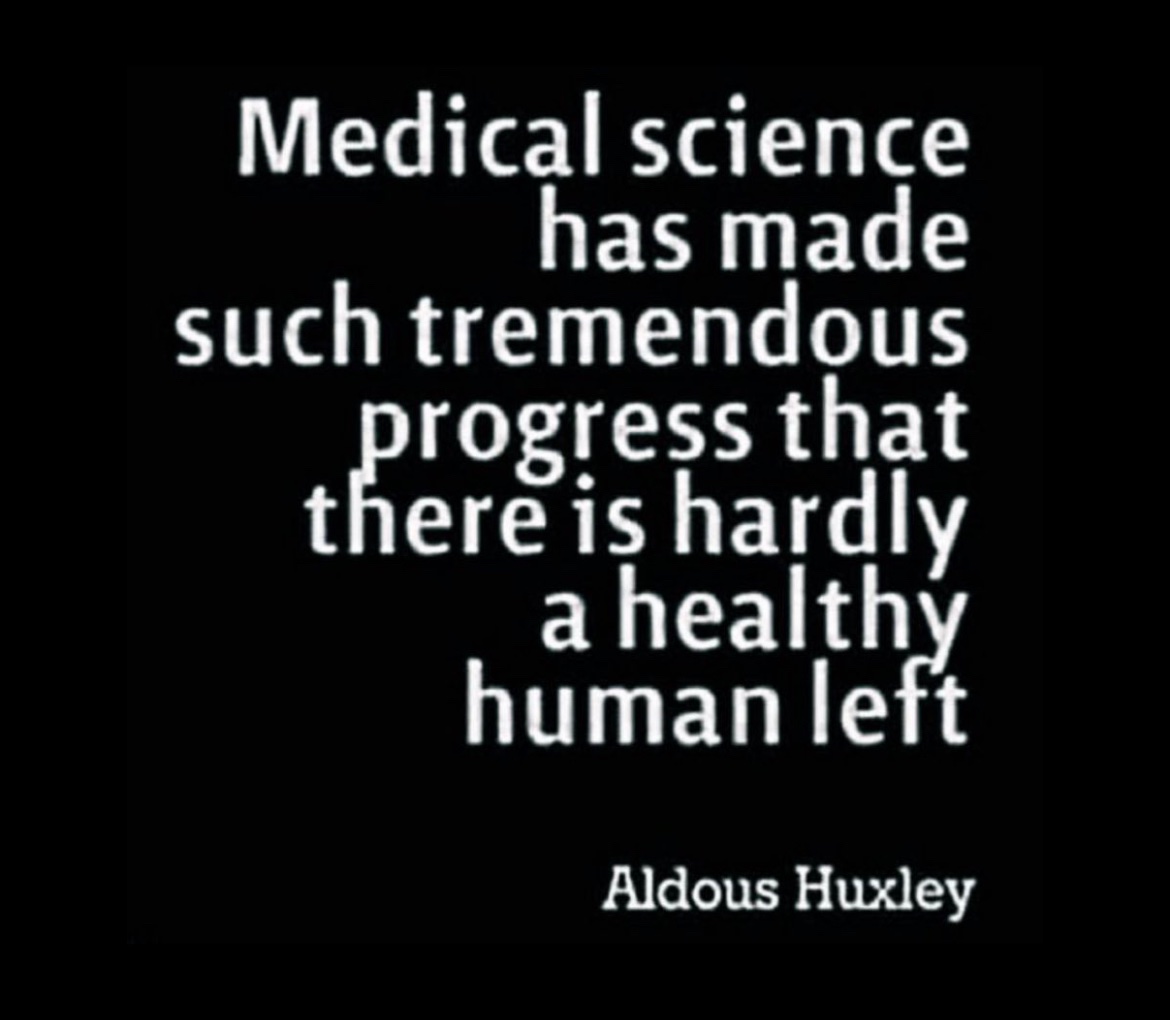 Follow the science, my ass.

The more I ignore medical science, the better my life gets.