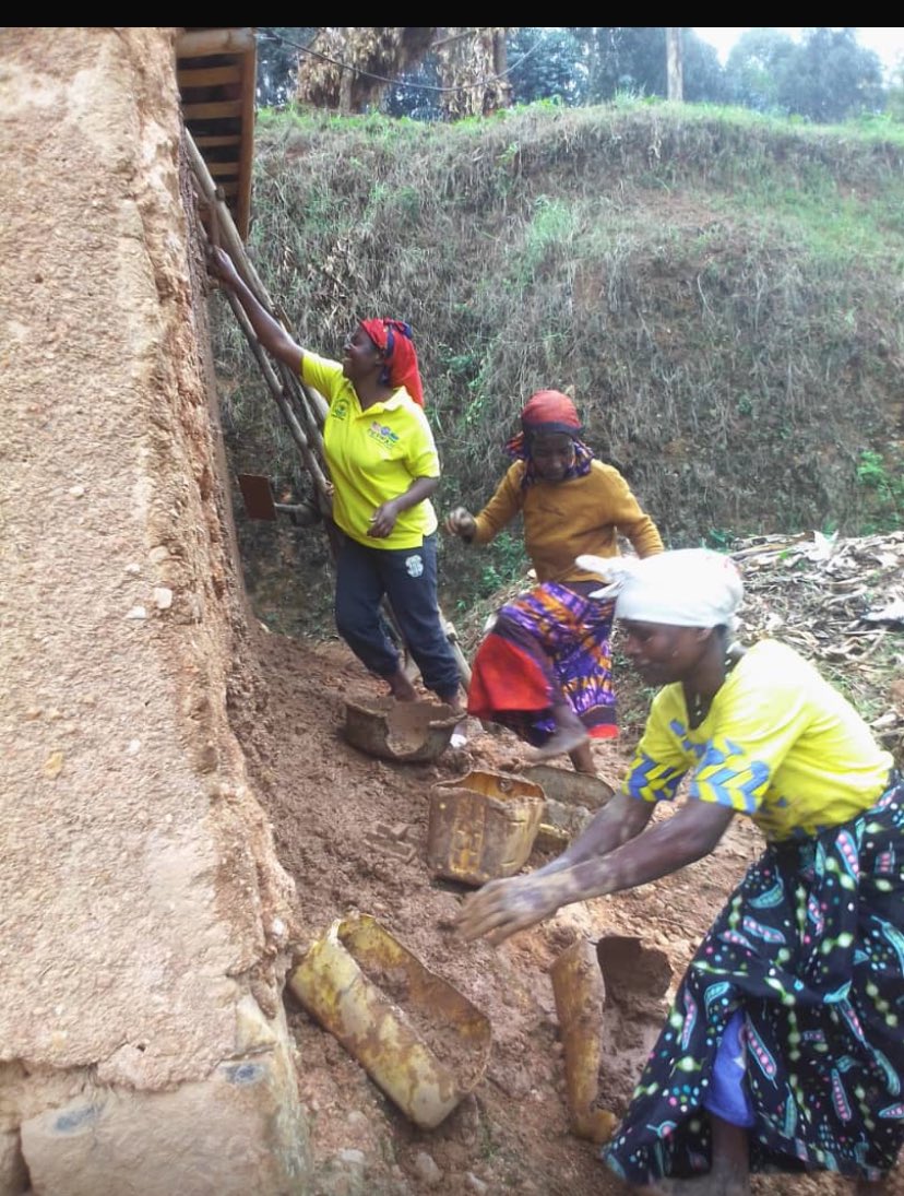 CRutsiro's tweet photo. CNF @RutsiroDistrict twazindukiye mugitondo cy’isuku aho ku rwego rw’Akarere cyabereye mu murenge wa Mushonyi duhoma inzu y’Umuturage utishoboye @RwandaWest @RwandaWomen @RwandaGender https://t.co/vYjuxdiCKy