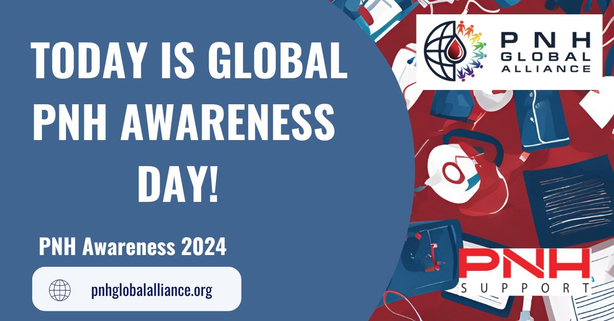 Today is Global PNH Awareness Day!🎉🌍Thank you for your support during our campaign. We've raised awareness and supported those affected by #PNH. Stay tuned for more info we'll be posting today. Let’s make every day a step closer to equal care and treatment. #PNHAwareness2024