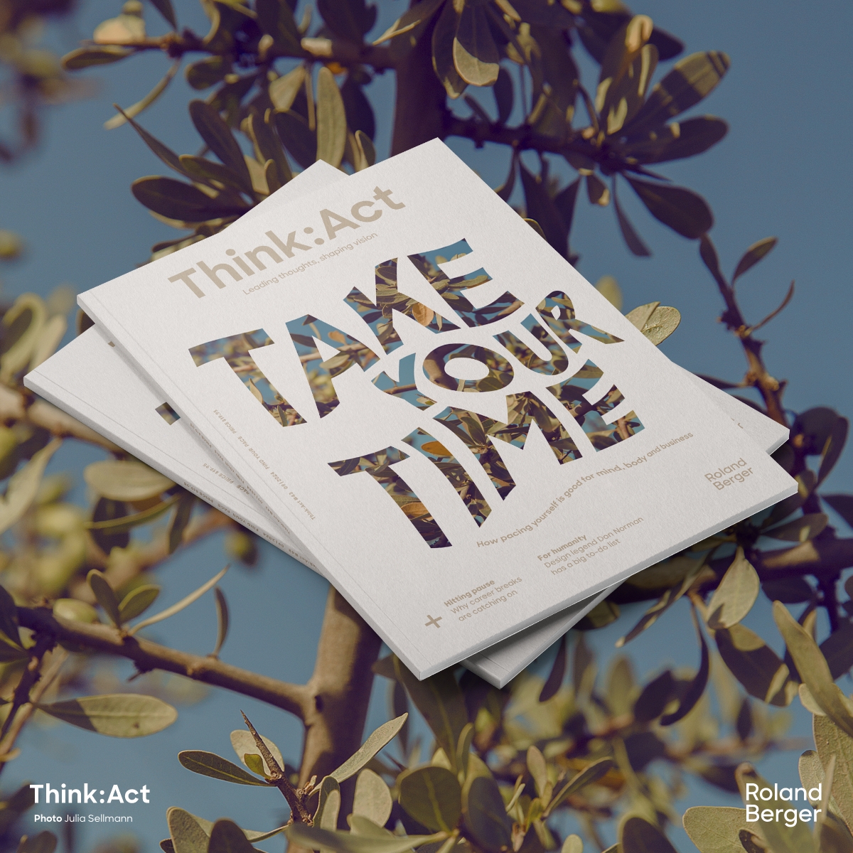 RolandBerger's tweet photo. 🌪️ Are you about to dash to your next meeting, jump on a video call or write an instant response to someone over Teams?
In the new #ThinkActMagazine we question the hustle culture and ask: Why the hurry?
There are phases when it makes good business sense to stop, take time out to recharge and reset – and find our ideal pace.🍃
Read insights from past and current leaders, experts and bestselling authors on why #StrategicSlowness is often the winning approach.
📩Download the PDF now!
⏯️ https://t.co/Zi0APEx60S
#RolandBerger #SlowBusiness #Sabbaticals