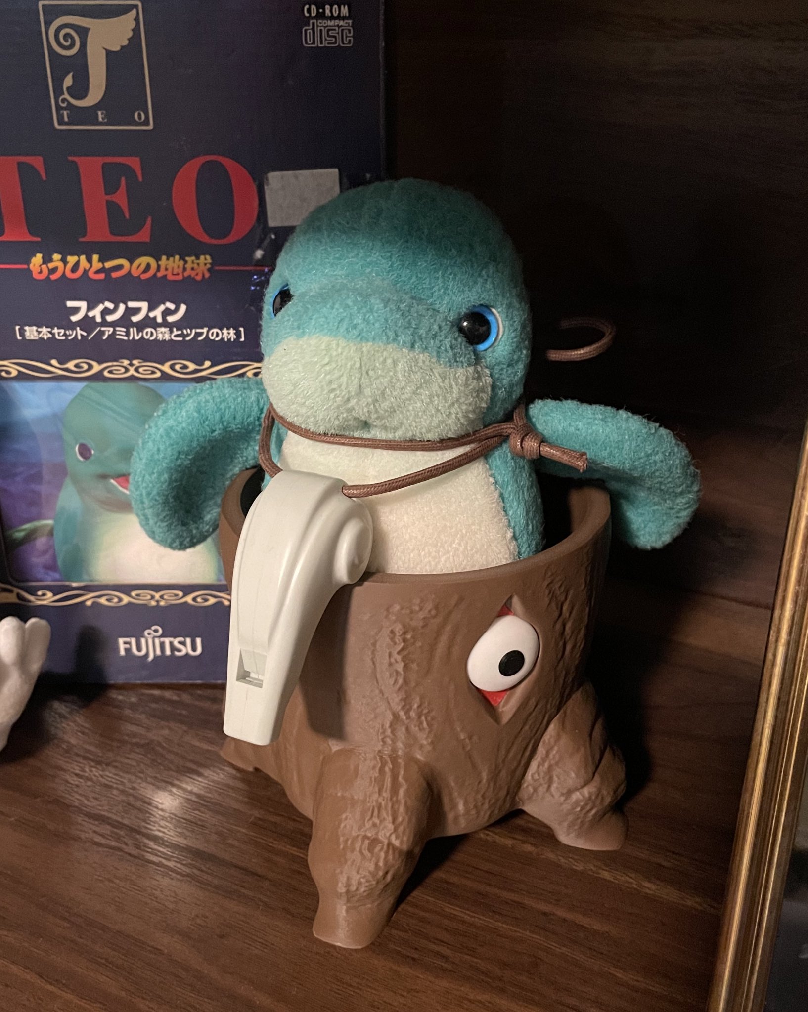 TEO-もうひとつの地球-フィンフィン ぬいぐるみ TEO もうひとつの地球 ぬいぐるみ フィンフィン