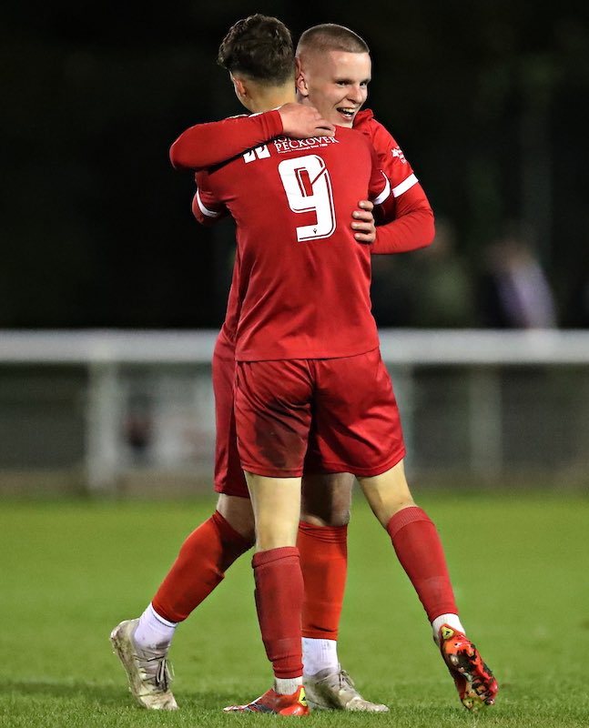 4️⃣7️⃣ goals in the fifth tier last season…

Now Harrison Bellis is off the mark in <a href="/DenbighTownFC/">Denbigh Town FC</a> colours! 🔴

#JDCymruNorth