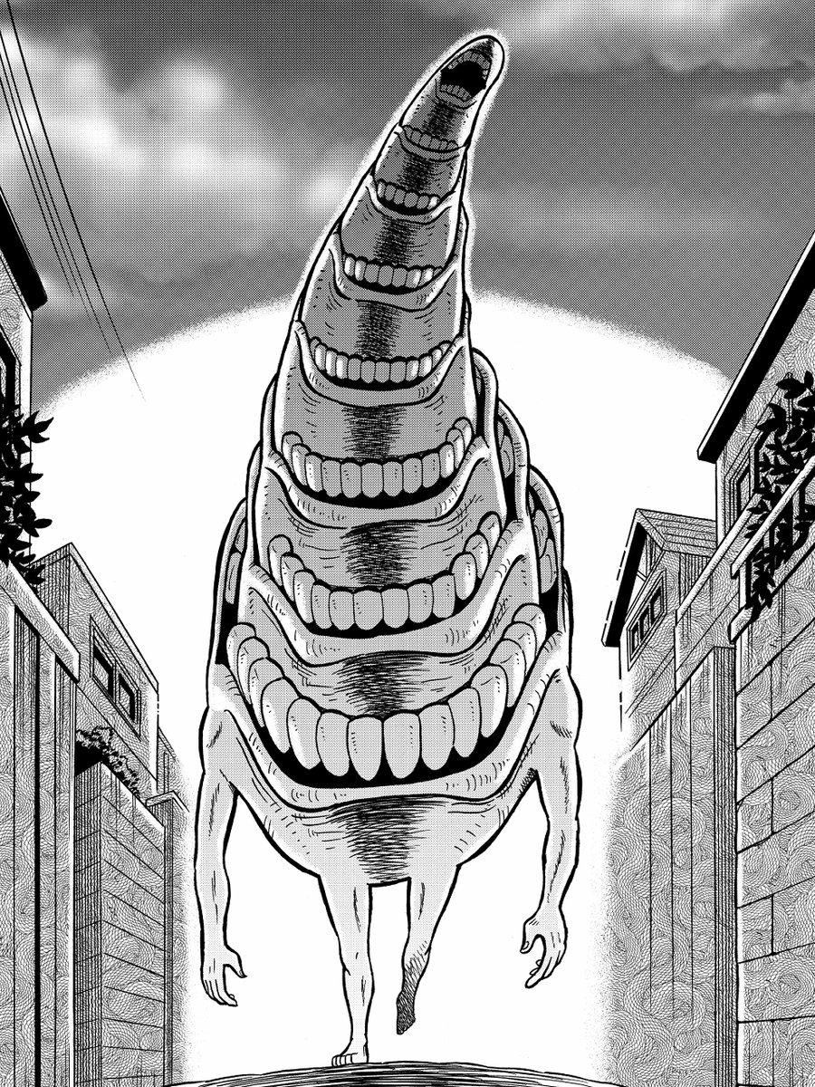 ちなみにさっきの祠は「怪談少年カタリベ」という読切漫画のワンシーン。
掲載された号のストーリー漫画で1位を取れた作品だったりします(あくまでストーリー漫画の中で)
実はアクジキさんの原型だったり…🙃 