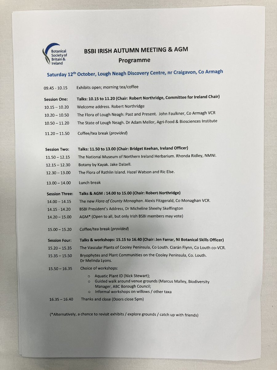 First time, first look at Lough Neagh before the <a href="/BSBI_Ireland/">BSBI Ireland</a> #BSBIAutumnMeeting. The swimmers told me this was the first morning they cd swim since May as the thick green soup of algal bloom prevented them. Looking forward to today’s all-island mtg all abt plants. <a href="/BSBIbotany/">BSBI: Botanical Society of Britain & Ireland</a>