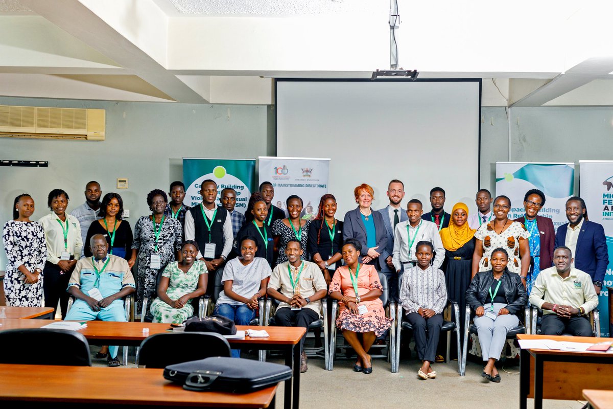 ZakiaAbubaker's tweet photo. MFAI RVSM Project, we were joined by Dr. Euzobia Mugisha Baine who is the Acting Director of the Gender Mainstreaming Directorate, MU representatives from MSU, Kelly Schweda and Michael Allensworth.
#mfai #rvsm #makerere #USAID
#usembassy #mgef #yalialumni #msu https://t.co/iDzwqOoJ7b