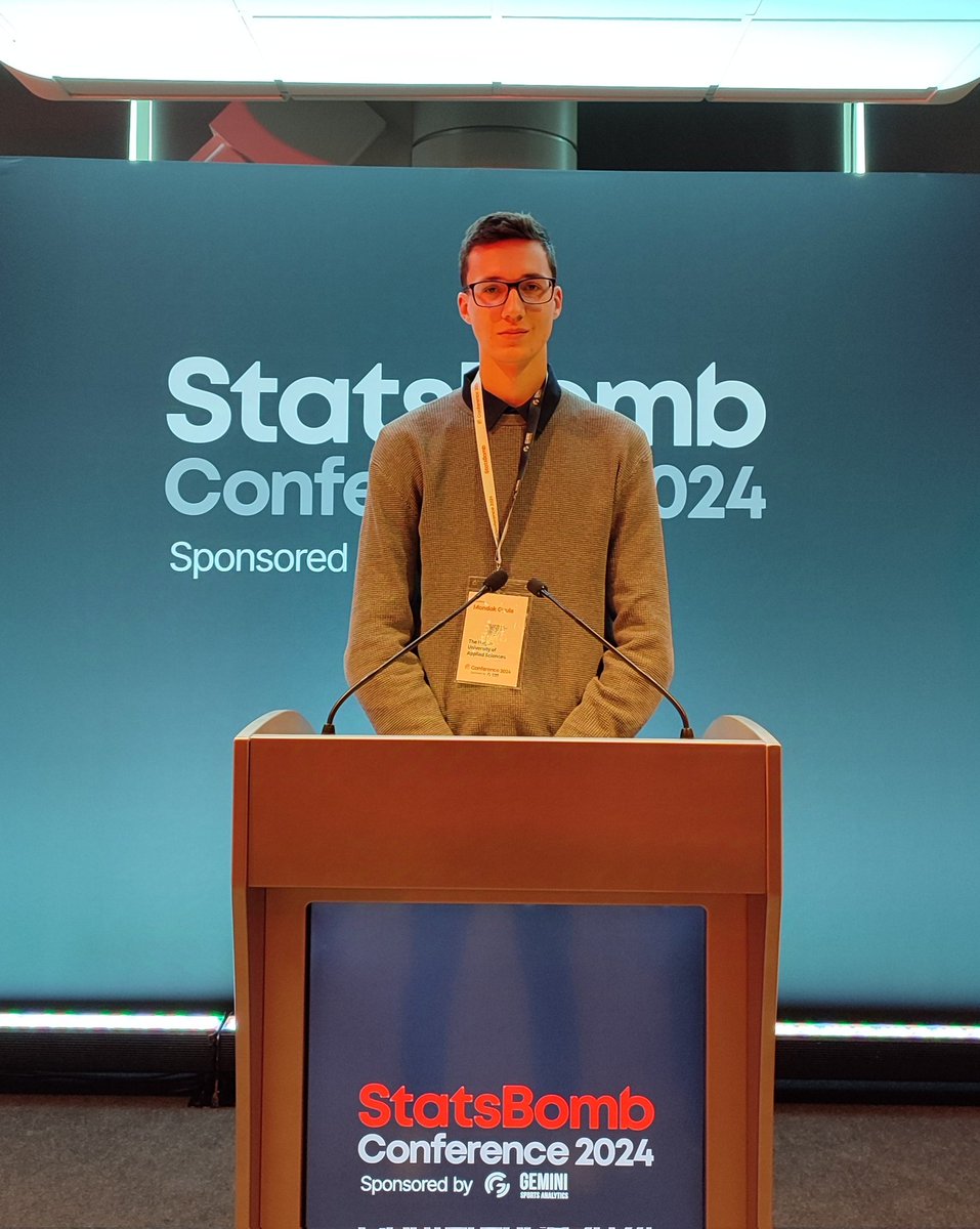 GyulaMondok04's tweet image. Hopefully first of many!

Both in terms of X-posts, and football-related conferences attended

#StatsBombConference