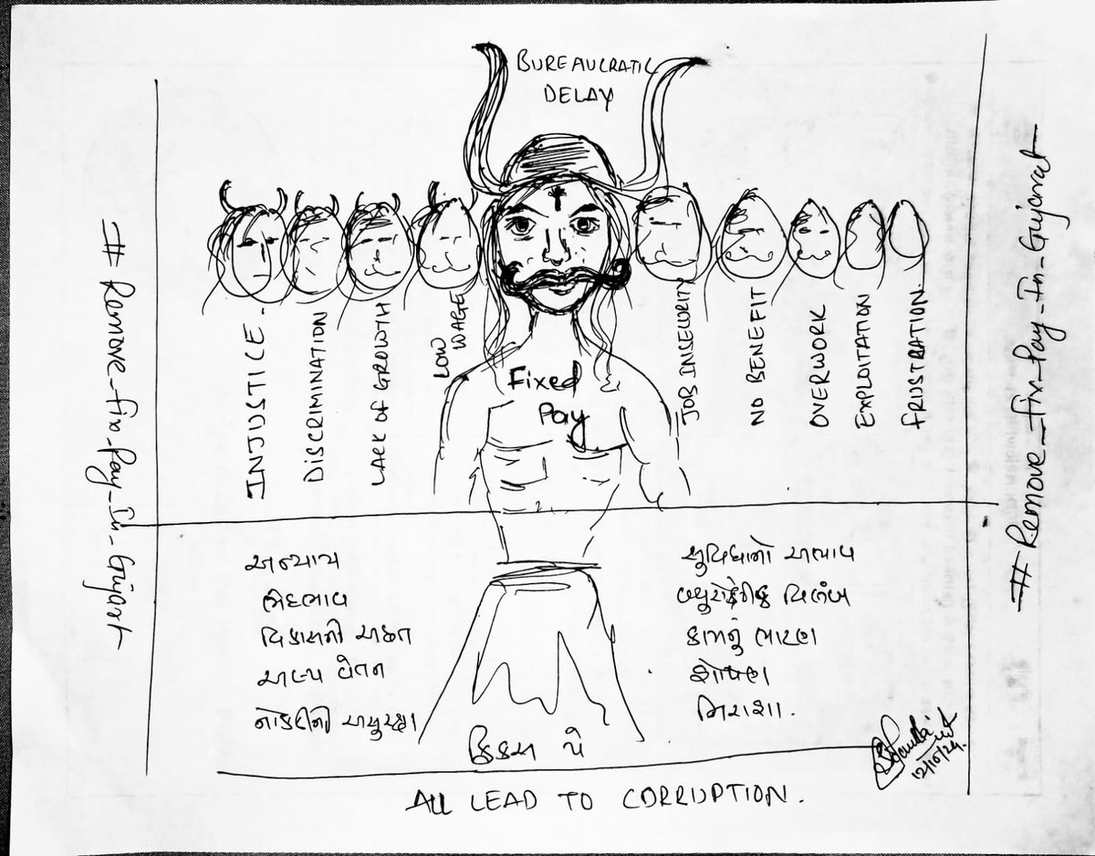 <a href="/Bhupendrapbjp/">Bhupendra Patel</a> <a href="/CMOGuj/">CMO Gujarat</a> <a href="/deepakrajani123/">Deepak rajani</a> <a href="/INCGujarat/">Gujarat Congress</a> <a href="/irushikeshpatel/">Rushikesh Patel</a> <a href="/KanuDesai180/">Kanu Desai</a> <a href="/YAJadeja/">Yuvrajsinh Jadeja</a> <a href="/deepakrajani123/">Deepak rajani</a> <a href="/aajtak/">AajTak</a> <a href="/BJP4Gujarat/">BJP Gujarat</a> <a href="/CMOGuj/">CMO Gujarat</a> <a href="/narendramodi/">Narendra Modi</a> <a href="/Vivekdoza/">Vivekk Oza</a>
<a href="/Chaitar_Vasava/">Chaitar Vasava AAP</a> <a href="/RahulGandhi/">Rahul Gandhi</a> <a href="/shaktisinhgohil/">Shaktisinh Gohil MP</a> <a href="/tv9gujarati/">Tv9 Gujarati</a> #Remove_Fix_Pay_in_Gujarat
#Remove_Fix_Pay_Gujarat