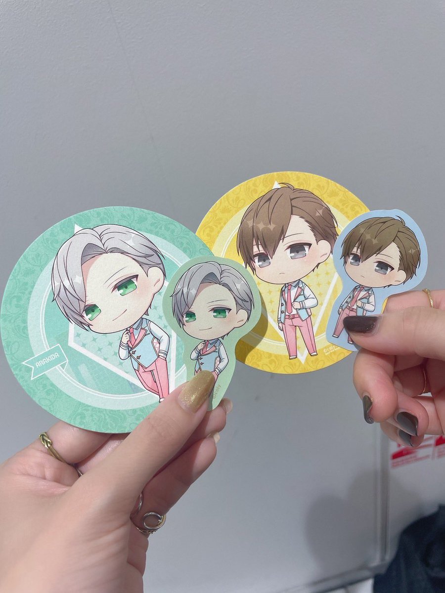miicha6pis's tweet photo. 【交換】
スタマイ/スカイビル/コースター/ステッカー

譲 : 今大路、荒木田　各1
求 : 同種　渡部、神楽、日向

現在スカイビルにいるので
手渡し可能です。

お気軽にお声がけください！ https://t.co/e6jcTjmWZu