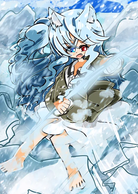 うちのオリキャラはガチで寒気するどころか凍え4んでしまいますけどねwww