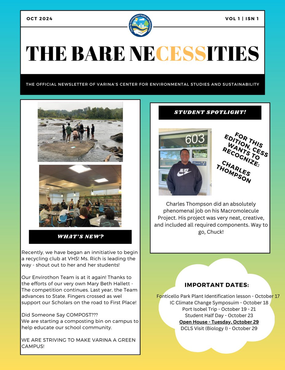 Center for Environmental Studies & Sustainability tweet media