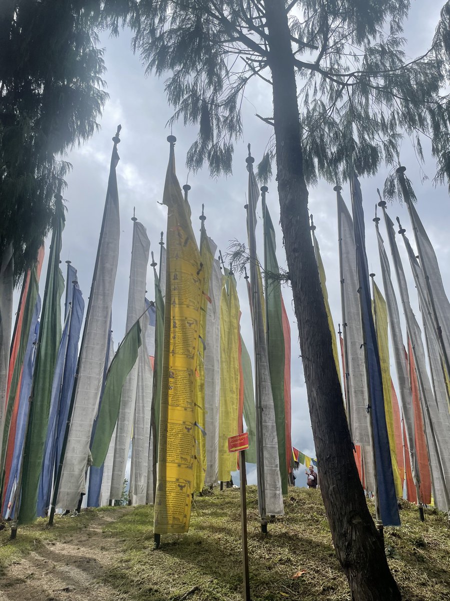 Gyalwa Dokhampa led pilgrimage to Goen Tshephu, one of Bhutan’s most sacred sites associated with Guru Padmasambhava. Rinpoche conducted ganachakra &amp; bestowed Long Life empowerment to those gathered, including students &amp; friends from Bhutan &amp; abroad 🙏💐🙏
