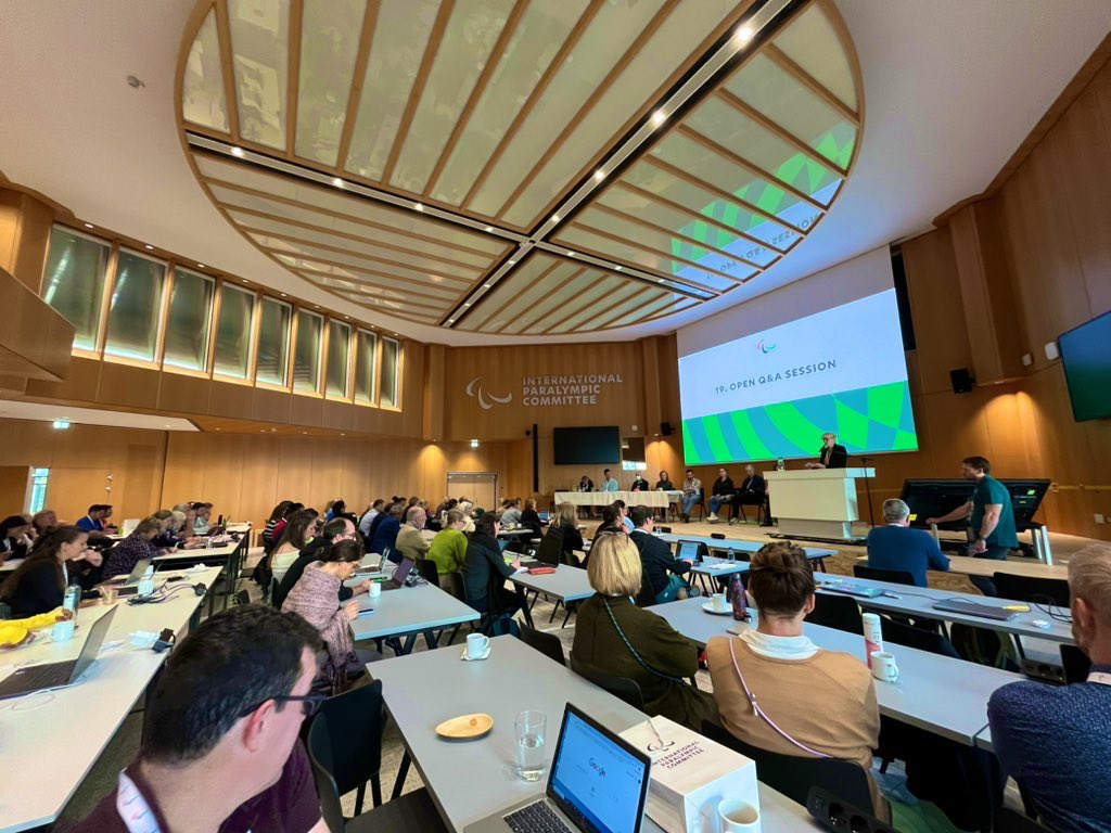 NicJRowley's tweet image. A privledge to be part of the @Paralympics movement & to have the skills & workforce to apply it to @WorldPentathlon
Amazing network of academics, practitioners & volunteers sharing rich knowledge & insights- thank you for welcoming me! Let the work commence!
#ParaPentProject