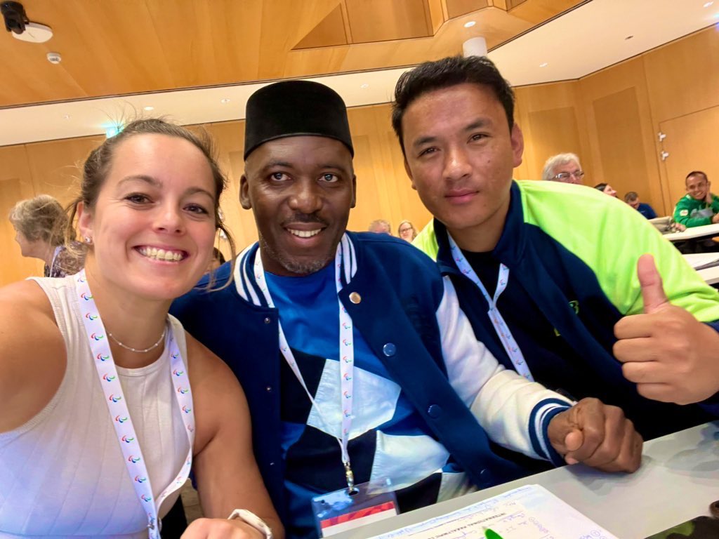 NicJRowley's tweet image. A privledge to be part of the @Paralympics movement & to have the skills & workforce to apply it to @WorldPentathlon
Amazing network of academics, practitioners & volunteers sharing rich knowledge & insights- thank you for welcoming me! Let the work commence!
#ParaPentProject