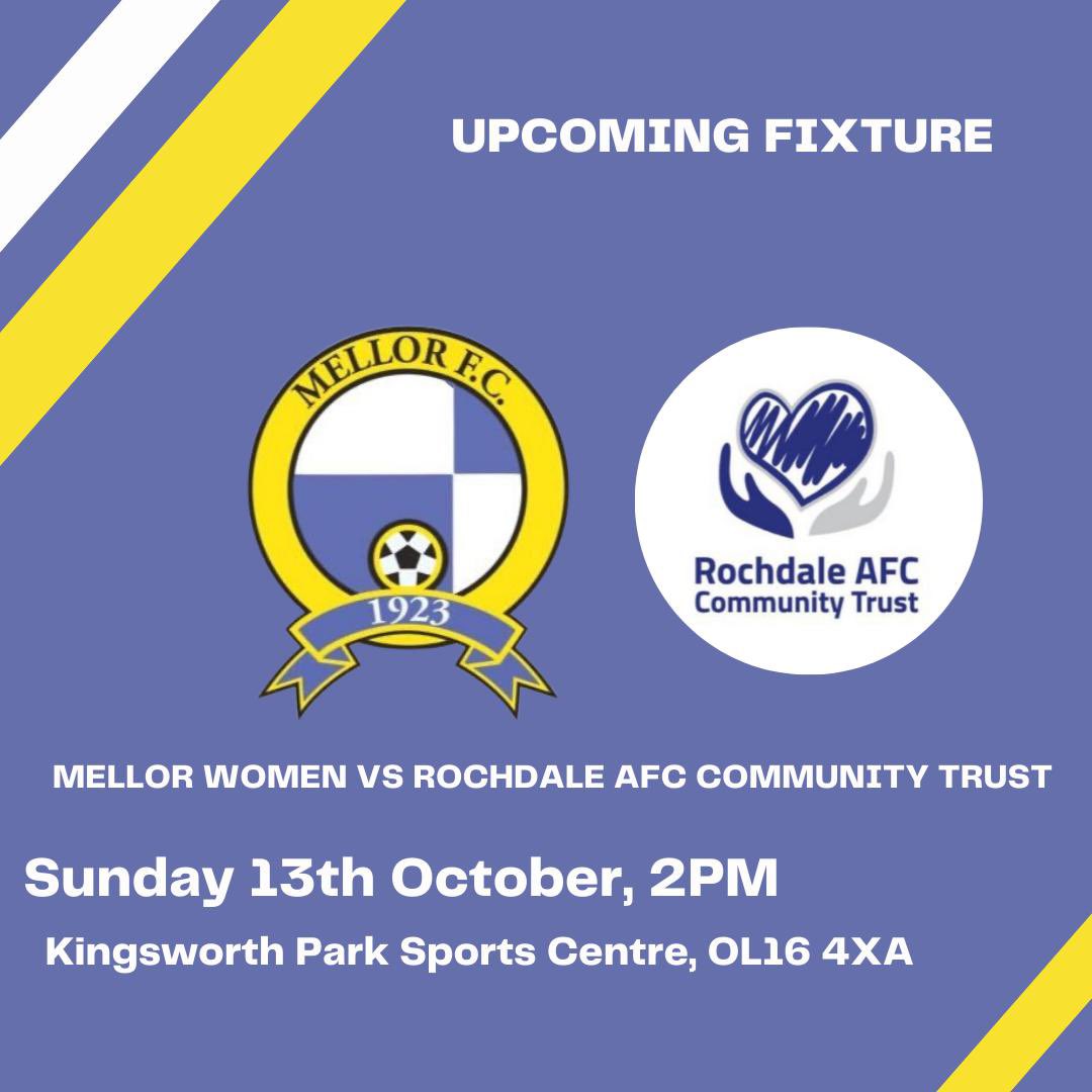 🔵🟡 UP NEXT 🟡🔵

1’s travel to 2nd in the league <a href="/bedians/">Bedians AFC</a> 

The 2’s have a top of the table clash 🆚 <a href="/SantosAFC1/">Santos AFC Open Age</a> 

The ladies want to remain unbeaten as they take on <a href="/RAFCCommunity/">Rochdale AFC Community Trust</a> in the Manchester women’s league 

#MTID🔵🟡💪🏽