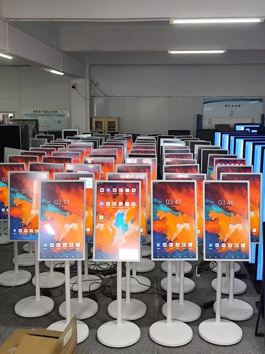 stellazheng89's tweet image. Bulk ageing-Standby Me 21.5/23.6/23.8/27/32‘’ Rollable Smart Touch Screen built-in lithium battery ( 24V 12000MA / 19V 10000MA )
#touchscreen #lcddisplay #interactivescreen #lcdtv #digitalsignage #portabletv #movabletv 
WhatsApp: 8613714376779;
Email: stellazheng@dedikj.com.