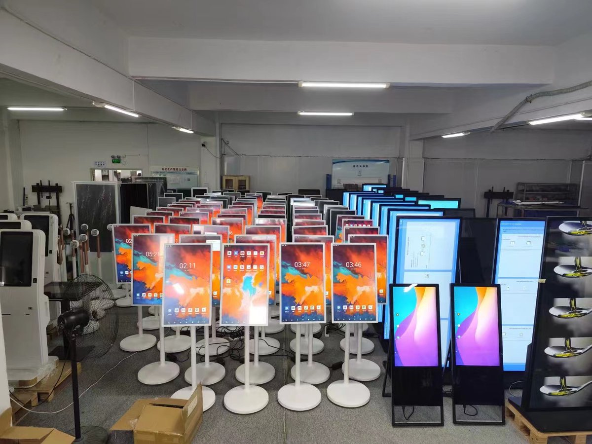 stellazheng89's tweet image. Bulk ageing-Standby Me 21.5/23.6/23.8/27/32‘’ Rollable Smart Touch Screen built-in lithium battery ( 24V 12000MA / 19V 10000MA )
#touchscreen #lcddisplay #interactivescreen #lcdtv #digitalsignage #portabletv #movabletv 
WhatsApp: 8613714376779;
Email: stellazheng@dedikj.com.