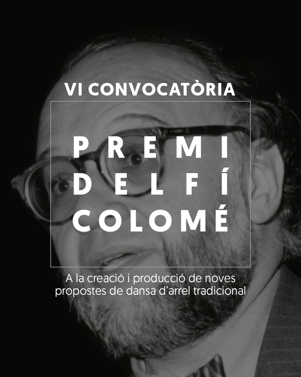🔛 Oberta la 6a convocatòria del #PremiDelfíColomé, que té com objectiu promoure noves propostes que parteixin de la tradició i del llenguatge de la dansa d’arrel tradicional.

T'HO EXPLIQUEM👇
esdansa.cat/2024/10/11/obe…
