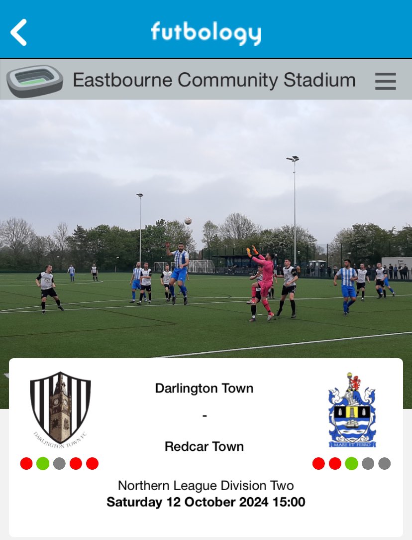 colinpodge's tweet photo. @FutbologyApp Completing the Northern League at Darlington Town!! https://t.co/qGM93cf9Qw