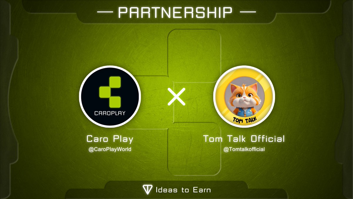 ✨Partnership Announcement✨

😺#Tomtalkis the first game offering both Talk-to-Earn and Tap-to-Earn features on Core Dao, enabling users to effortlessly earn rewards while chatting, tapping, or listening to their favorite music!

😘Let's make more fun together!!! 
#TONCHAIN $Ton