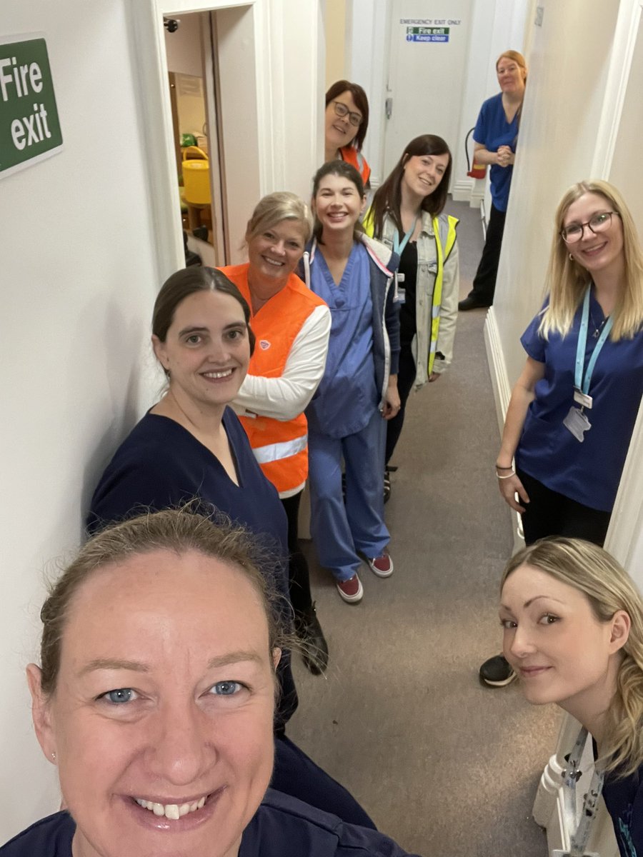 emmabrou's tweet photo. Flu team ready for a busy morning at Heworth Green! Clinic running smoothly- we have some cancellations- so a few spare slots available for @priorymedicalgp patients https://t.co/Oei1EVH6HT
