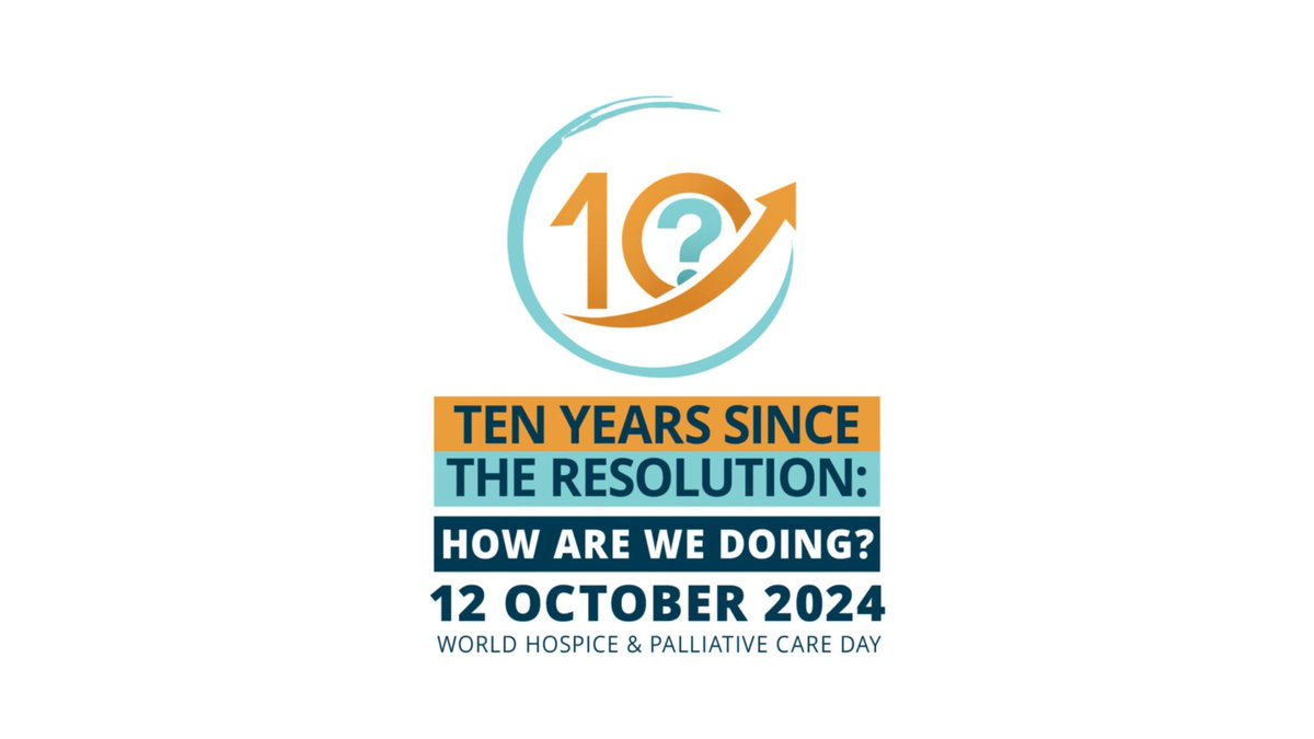 Oggi si celebra la World Hospice and Palliative Care Day #WHPCDay24 organizzata ogni anno dalla <a href="/whpca/">WHPCA</a>
Per celebrarla #FCP ha coinvolto suoi Soci per dare voce a coloro che si occupano tutti i giorni di #CurePalliative.
buff.ly/4h5qZWA