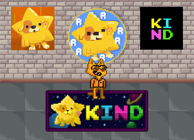 🥳@KIND_HQ GIVEAWAY🎉

Prizes :
1 winner of 20 $PIXELS 
5 winners of KIND UGC Bundle 
  - Kanstar KIND wall decor
  - Kanstar Rug

Mechanics :
Follow <a href="/sleepggron/">sleepgg.ron | KIND</a> &amp; <a href="/Kind_HQ/">KIND</a> 
Like &amp; Retweet
Tag 3 Friends

Results :
10.14.24

UGC by <a href="/BoyQuality_KIND/">Boy Quality™ .RON | KIND⚡</a> and <a href="/weekndkevs/">monsieurkd.ron</a>