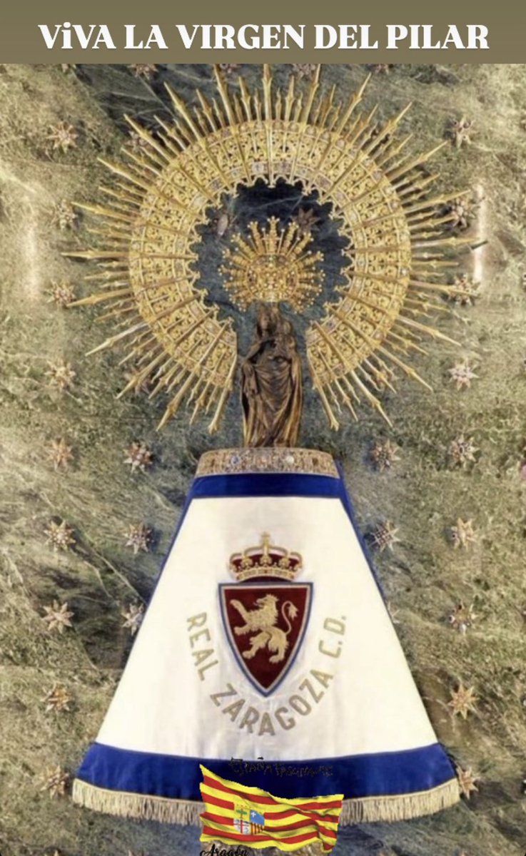 Deseamos a tod@s aragoneses que paséis un precioso día del Pilar 💛❤️💛❤️